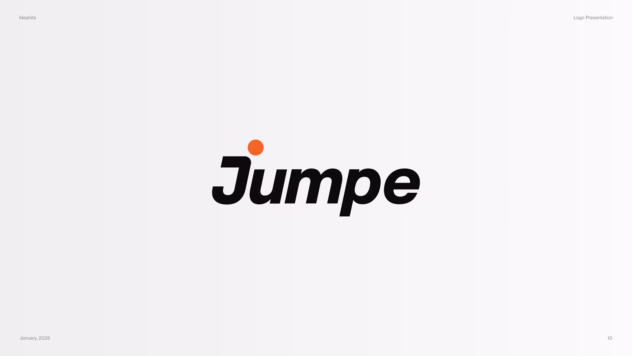 Jumpe logo development presentation