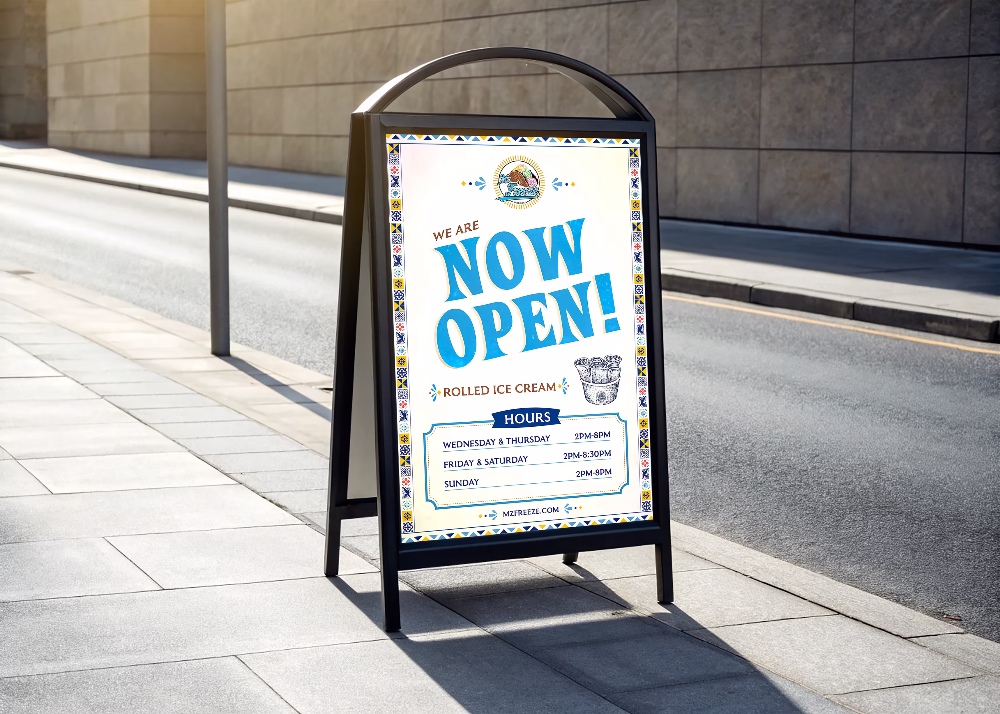 Print advertising design