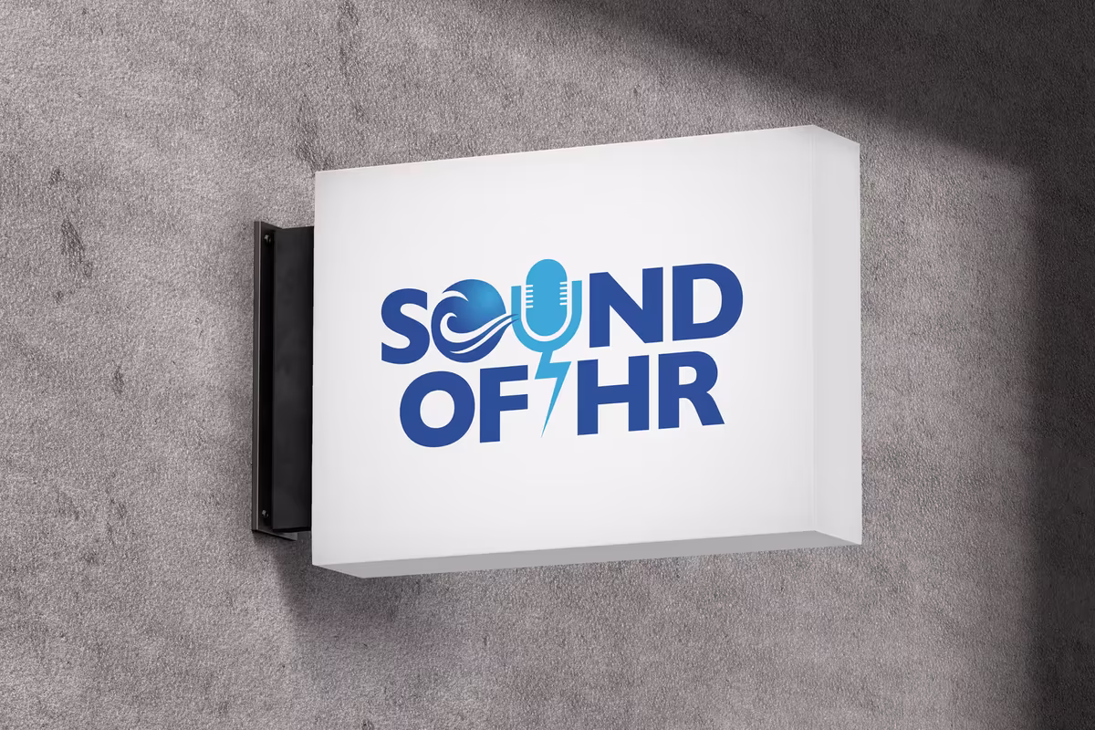 Sound of HR lightbox signage