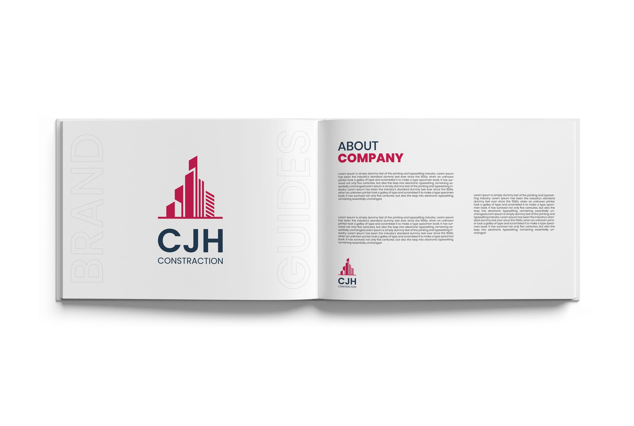 CJH Construction branding presentation