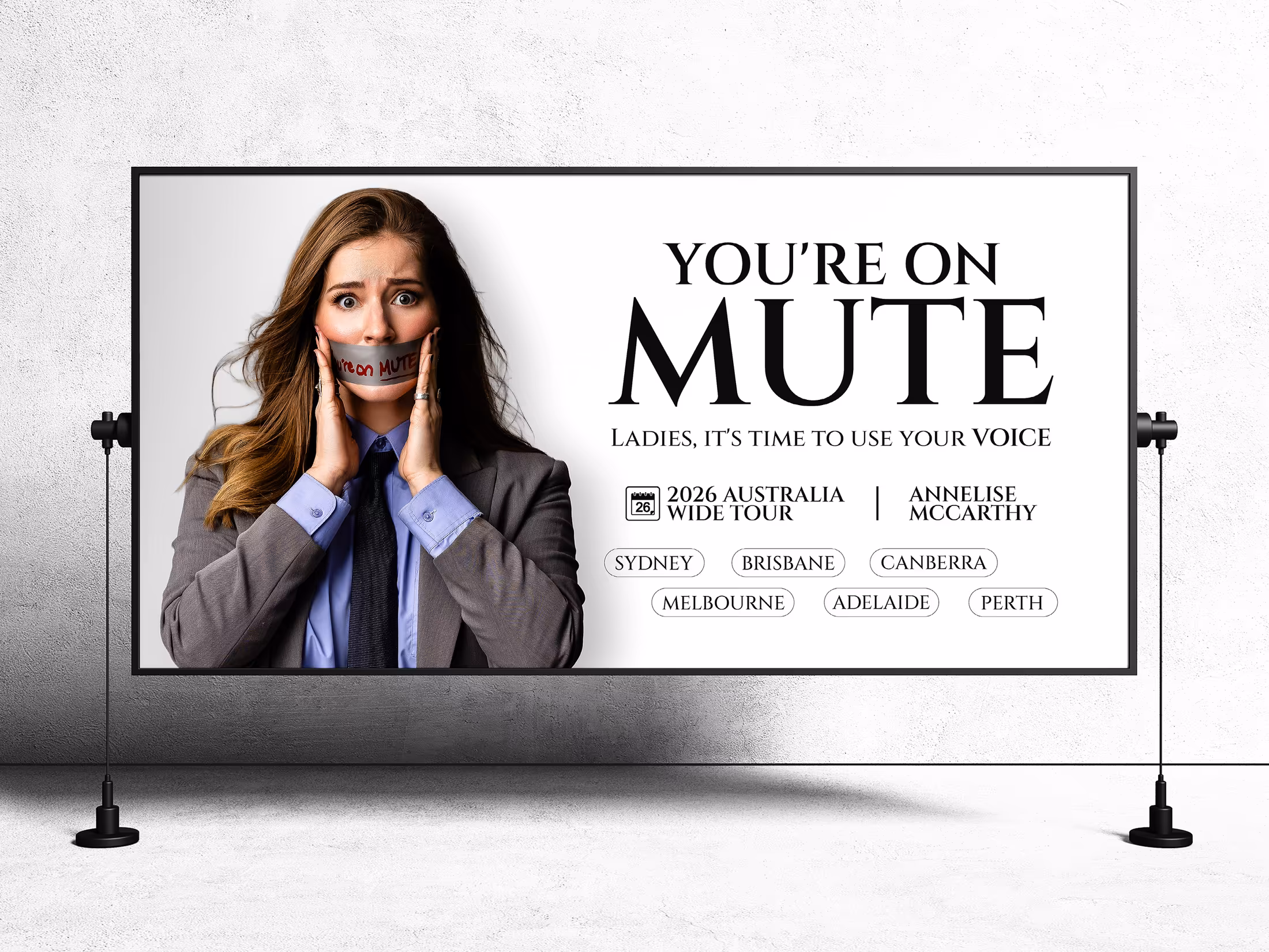 Awareness billboard poster