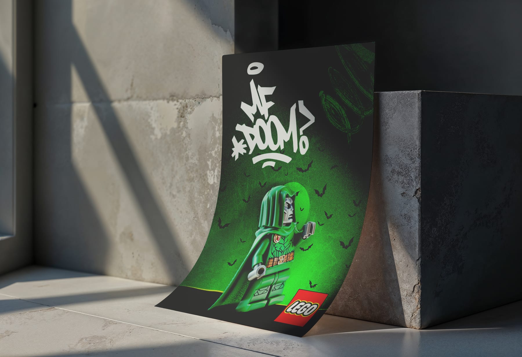 Direct mail flyer mockup