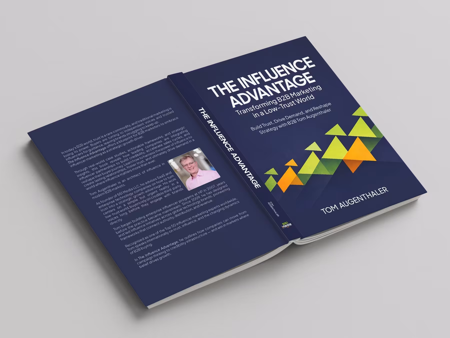 Alternate book cover flat