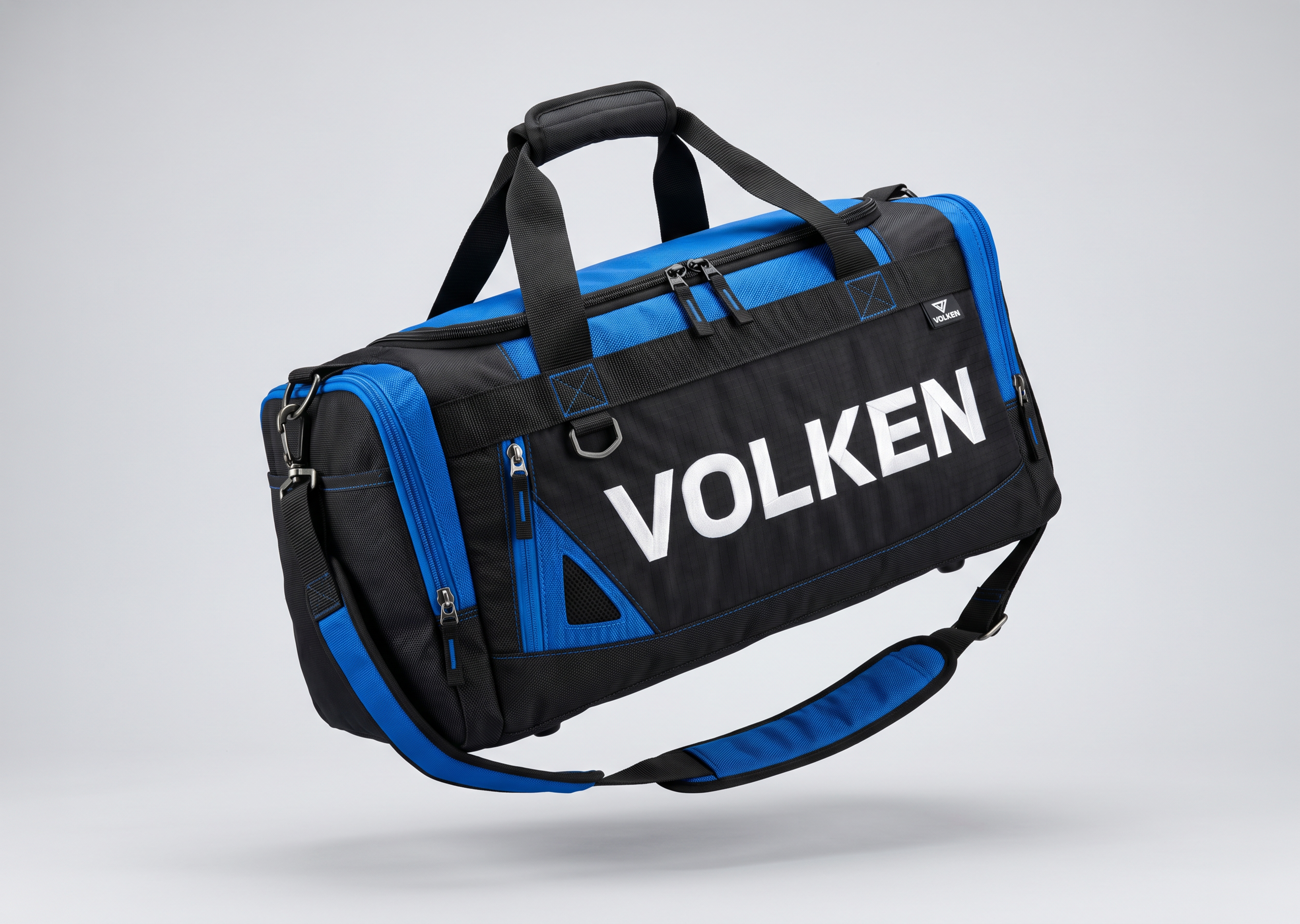 Branded duffel bag design