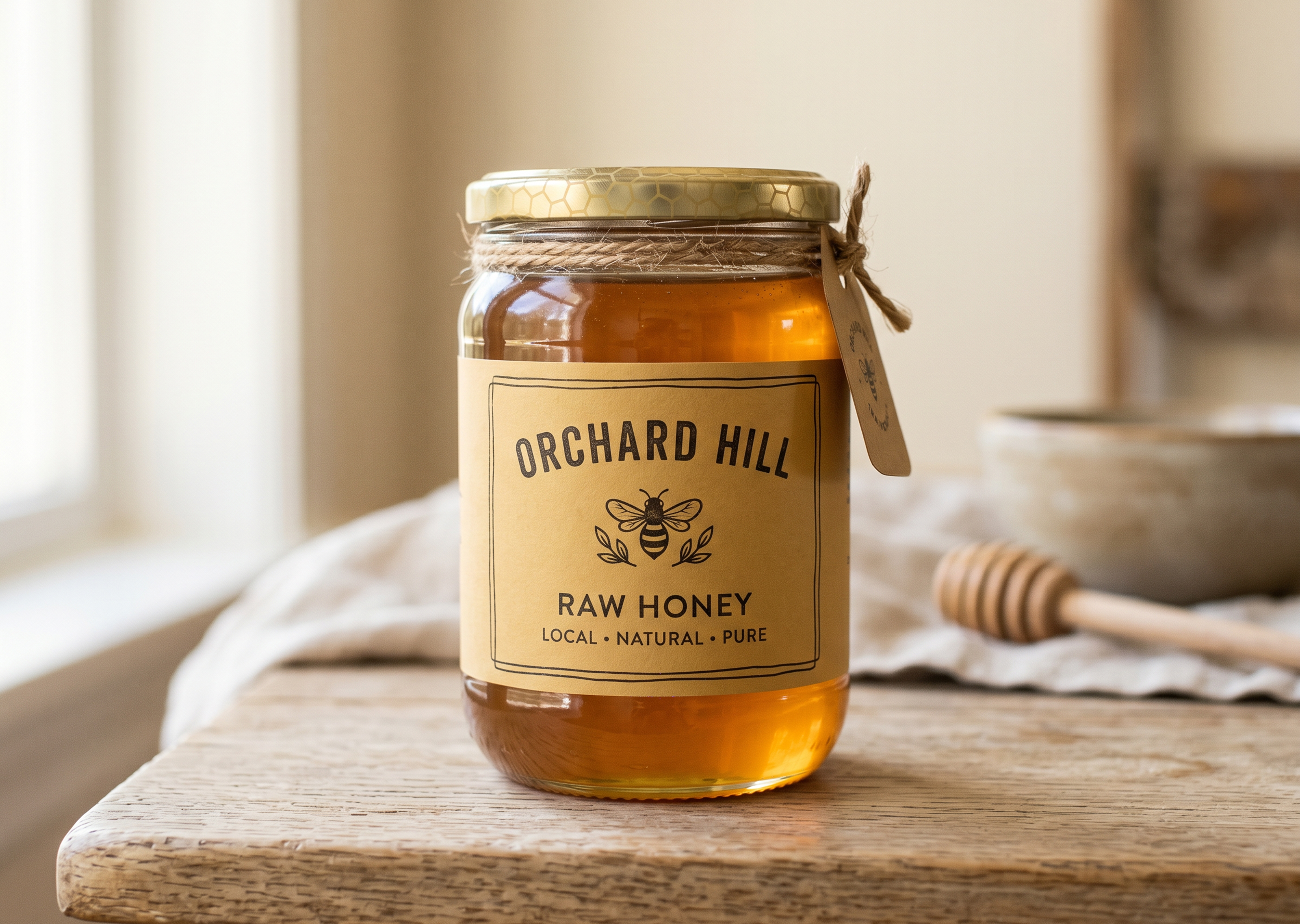 Product label design showcase