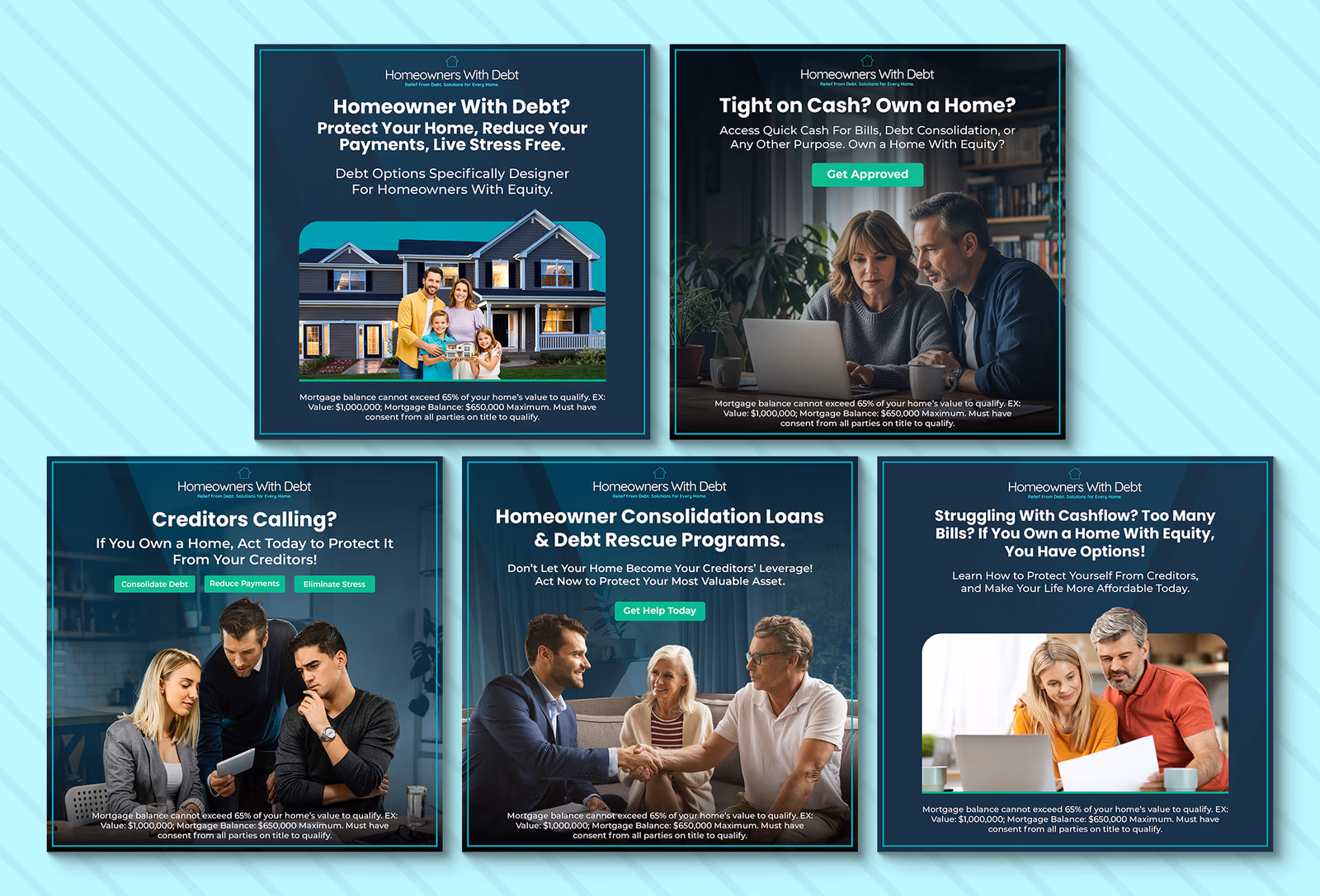Social profile campaign mockup