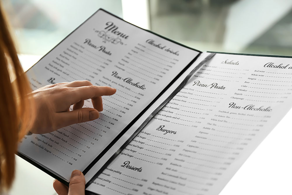 How Much Does Menu Design Cost in the UK?